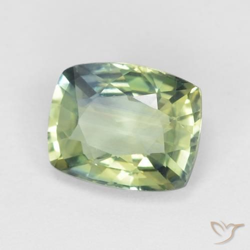 Safira Multicolorido Natural 1.29ct, Almofada, VVS