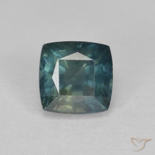 1.21ct Natural Cerceta Safira, Almofada, VS