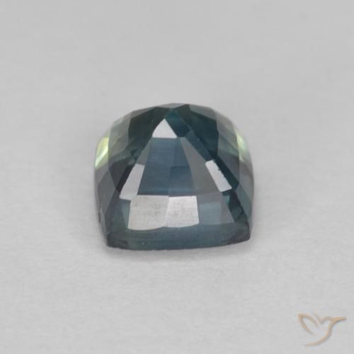 Safira Cerceta Natural 1.21ct, Almofada, VS