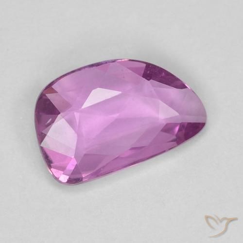 Safira Roxo Rosado Intenso Natural 0.57ct, Chique, VVS-VS