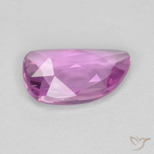 Safira Roxo Rosado Intenso Natural 0.57ct, Chique, VVS-VS