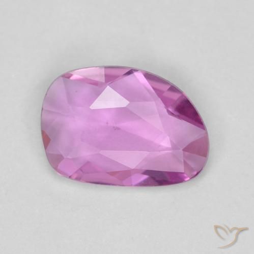 0.55ct Natural Roxo Rosado Profundo Safira, Chique, VVS-VS, Photo A