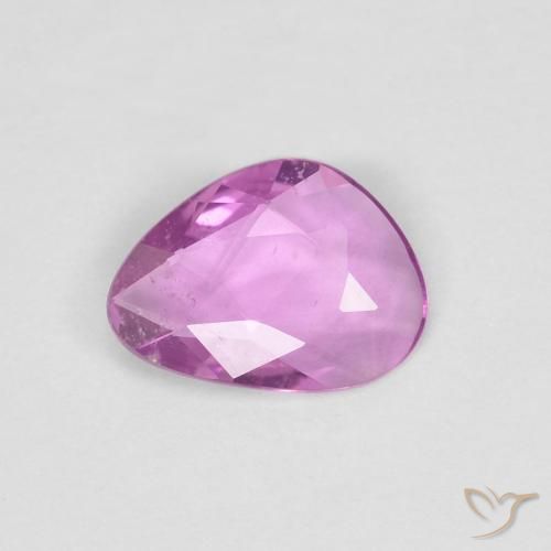 0.63ct Natural Roxo rosado Safira, Chique, VS