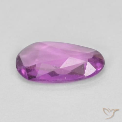 Safira Roxo Real Rosa Natural 0.55ct, Chique, VVS