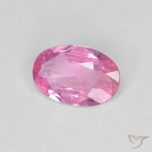 Safira Rosa Natural 0.42ct, oval, VVS