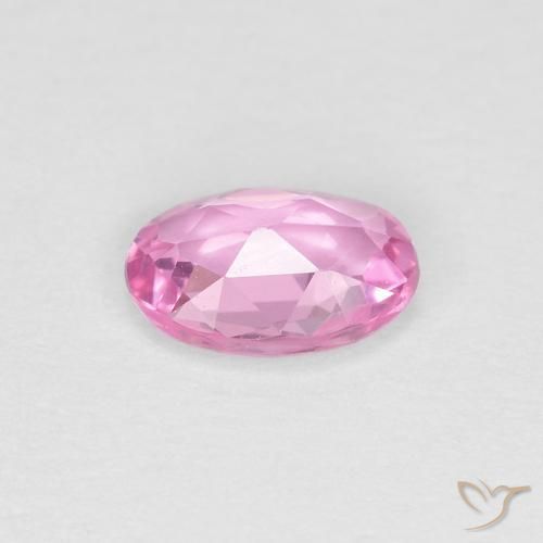 Safira Rosa quente Natural 0.41ct, oval, VVS