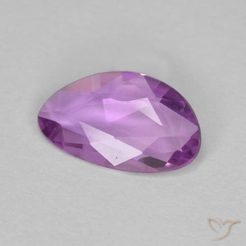 Safira Violeta Roxo Natural 0.58ct, Chique, VVS