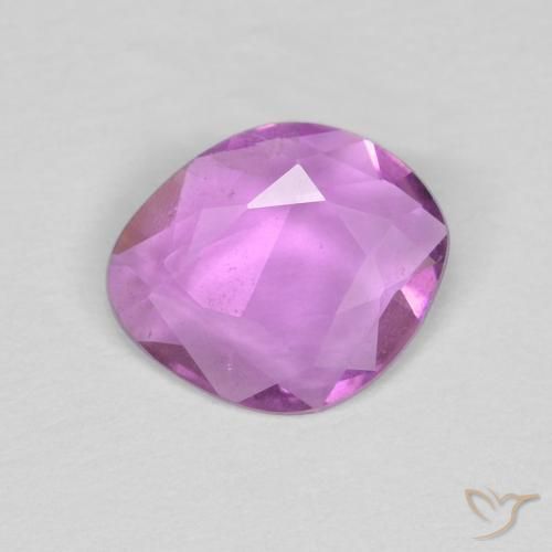 Safira roxo elétrico Natural 0.59ct, Chique, VS