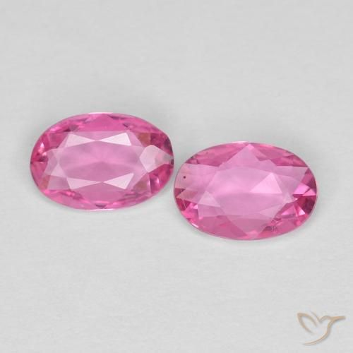 0.62ctw Natural Rosa escuro Safira, oval, VVS