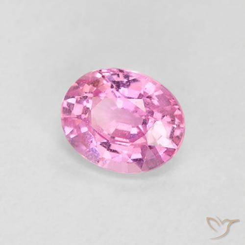 Safira Rosa Intenso Natural 0.54ct, oval, VS
