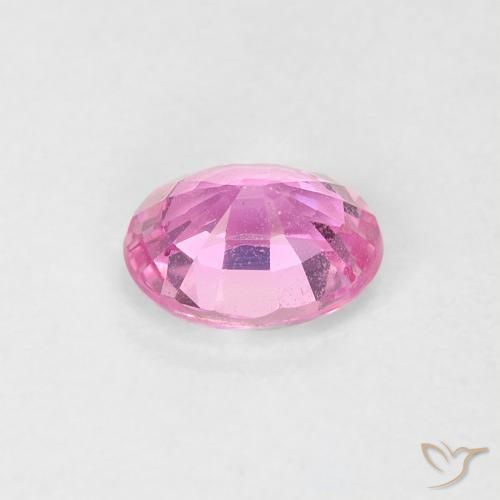 Safira Rosa Intenso Natural 0.54ct, oval, VS