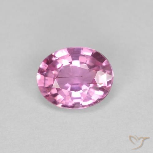 0.46ct Natural Rosa Intenso Safira, oval, VS