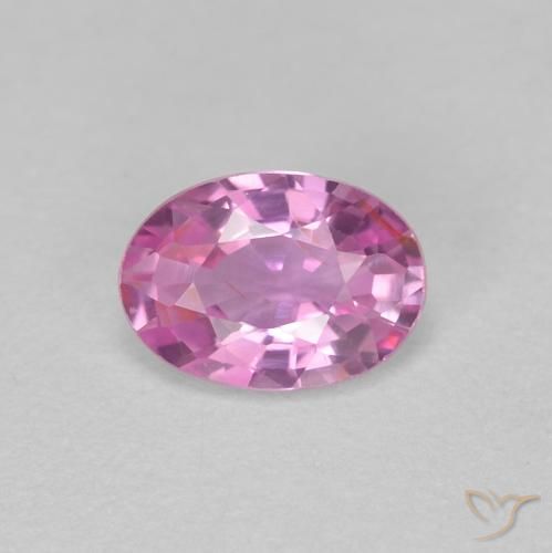 0.48ct Natural Rosa Intenso Safira, oval, VS, Photo A