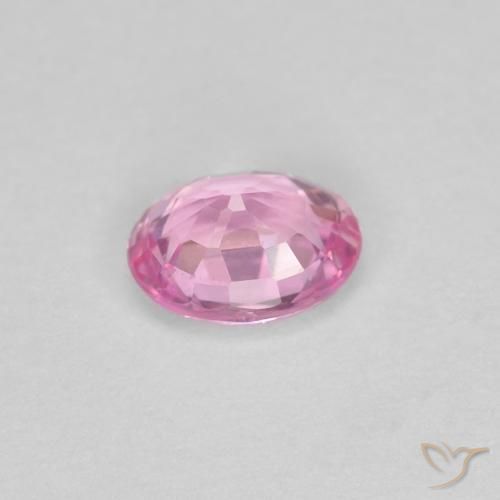 Safira Roxo Real Rosa Natural 0.38ct, oval, VS
