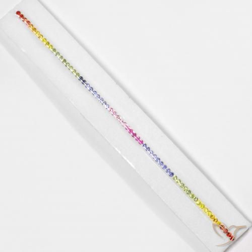 Pedras preciosas de Safira Multicolorido natural de 5.43 ct, Redondo, VS
