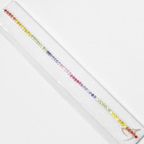 Pedras preciosas de Safira Multicolorido natural de 5.27 ct, Redondo, VS