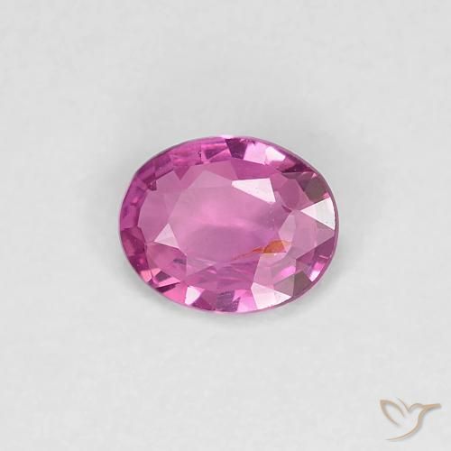 0.34ct Natural Rosa Intenso Safira, oval, VS