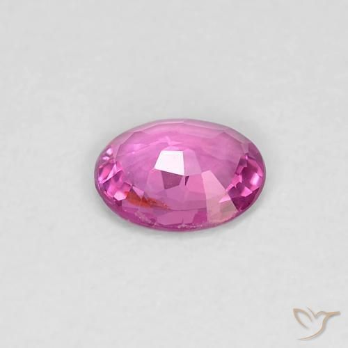 Safira Rosa Intenso Natural 0.34ct, oval, VS