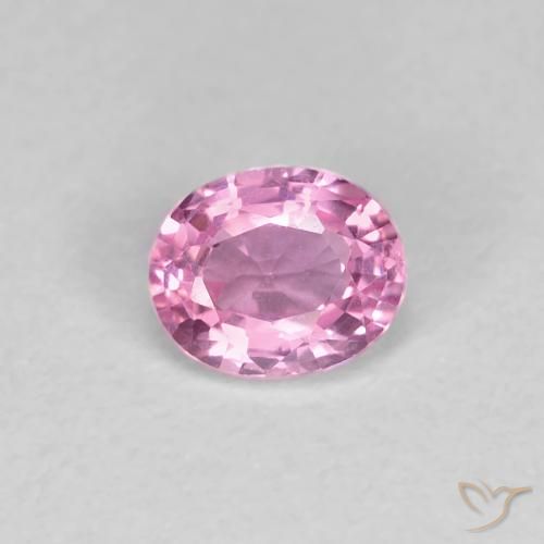 0.48ct Natural Roxo Real Rosa Safira, oval, VVS-VS