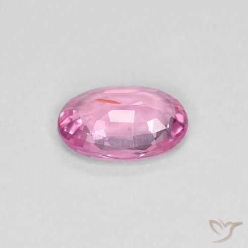 Safira Rosa Intenso Natural 0.44ct, oval, VS