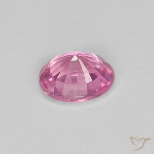 Safira Roxo Royal Muito Claro Rosa Natural 0.49ct, oval, VS