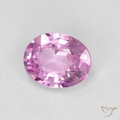 Safira Roxo Intenso Natural 0.52ct, oval, VVS