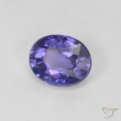 0.44ct Natural Roxo Rosa Safira, oval, VVS
