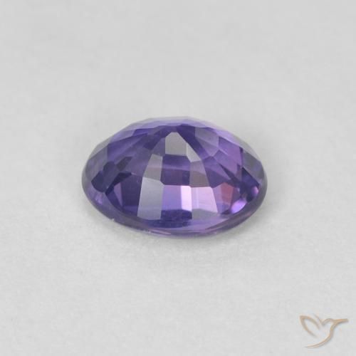 Safira Roxo Rosa Natural 0.44ct, oval, VVS