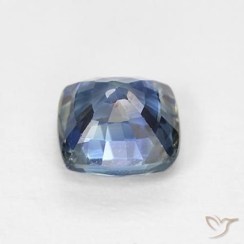 Safira Azul-marinho Natural 0.70ct, Almofada, VS