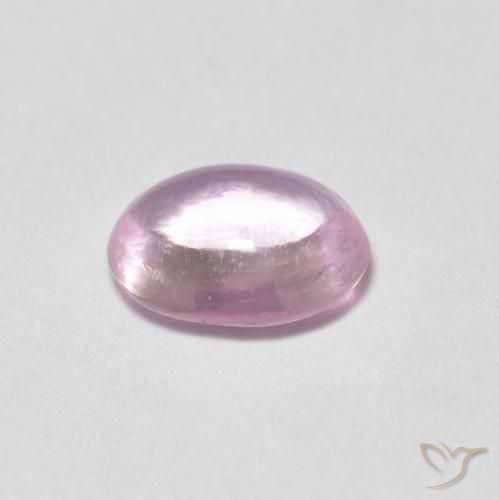 Safira Tom Rosa Muito Claro Natural 0.51ct, oval, Transparente
