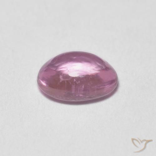 Safira Rosa bem claro Natural 0.49ct, oval, Transparente