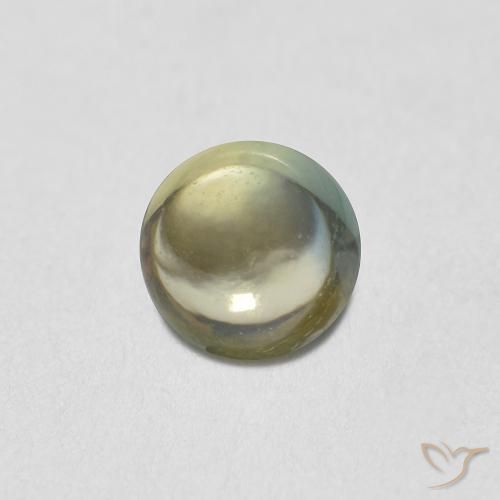 0.35ct Natural Multicolorido Safira, Redondo, Transparente