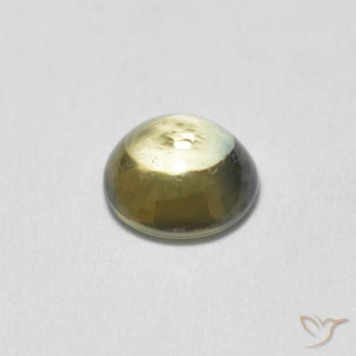 Safira Multicolorido Natural 0.35ct, Redondo, Transparente
