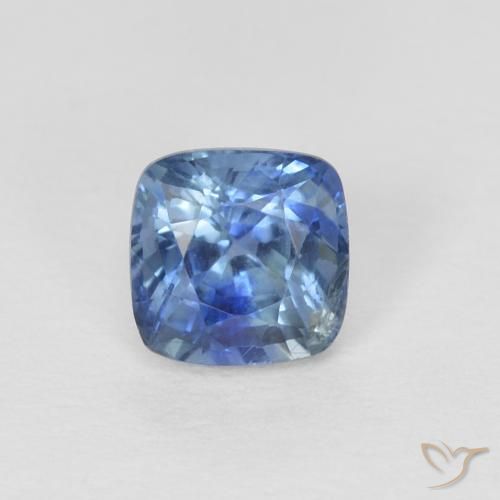 0.63ct Natural Azul-marinho Safira, Almofada, VS