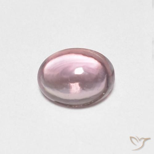 0.49ct Natural Luz roxa Safira, oval, Transparente