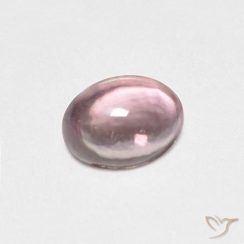 Safira Luz roxa Natural 0.49ct, oval, Transparente