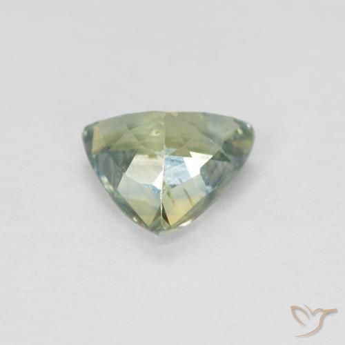 Safira Multicolorido Natural 0.48ct, Trilhão, VS