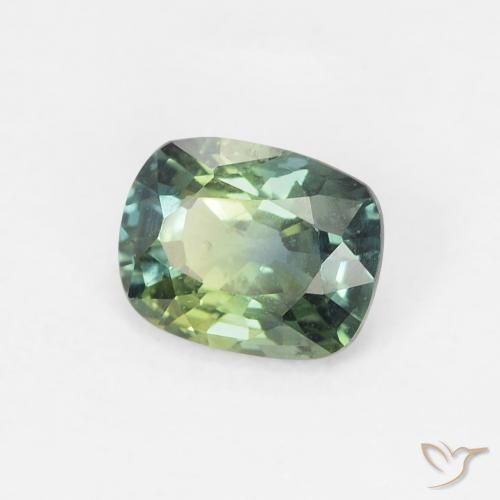 Safira Multicolorido Natural 0.63ct, Almofada, VS