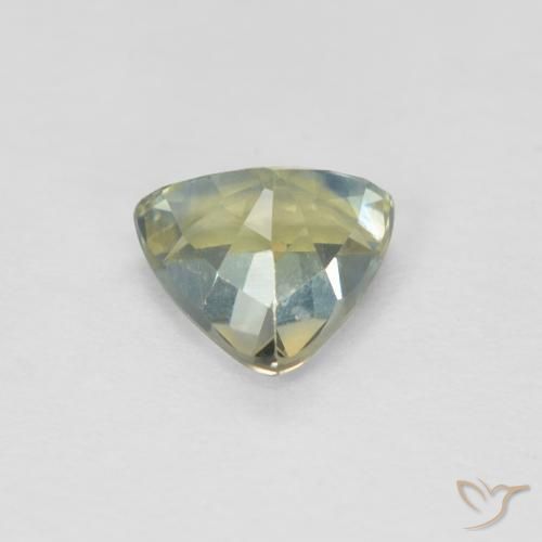 Safira Multicolorido Natural 0.92ct, Trilhão, VS
