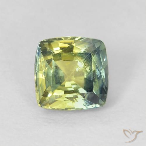 0.87ct Natural Multicolorido Safira, Almofada, VS