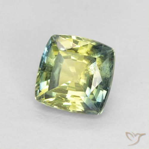 Safira Multicolorido Natural 0.87ct, Almofada, VS