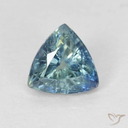 0.62ct Natural Cerceta Safira, Trilhão, VS