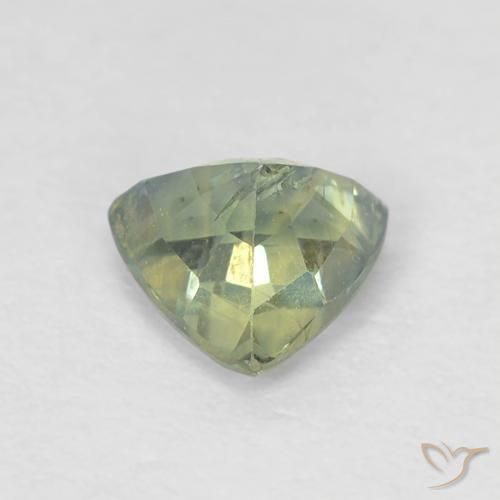 Safira Multicolorido Natural 0.62ct, Trilhão, VS