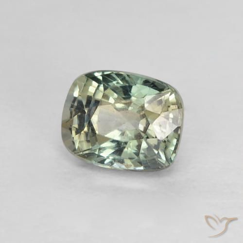 Safira Multicolorido Natural 0.79ct, Almofada, VVS-VS