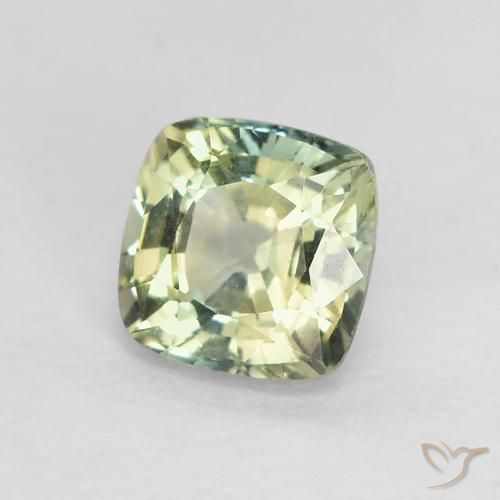 Safira Multicolorido Natural 0.90ct, Almofada, VVS-VS