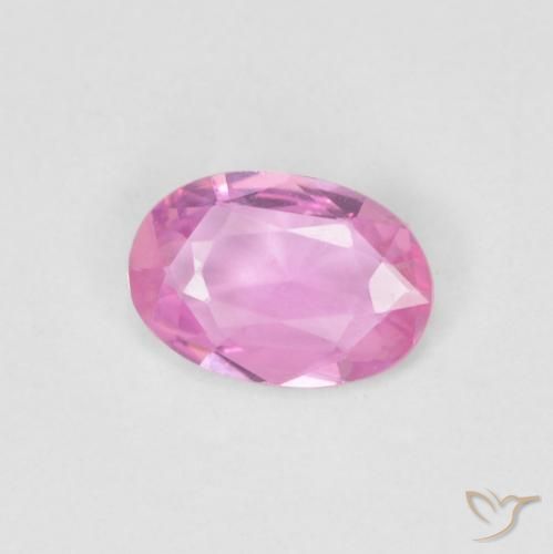 Safira Rosa Intenso Natural 0.44ct, oval, VVS