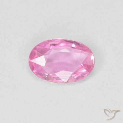 0.40ct Natural Rosa Intenso Safira, oval, VVS