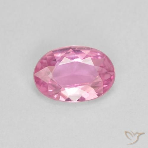 0.45ct Natural Rosa Safira, oval, VVS