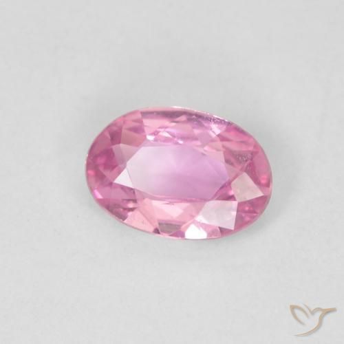 Safira Rosa Natural 0.45ct, oval, VVS