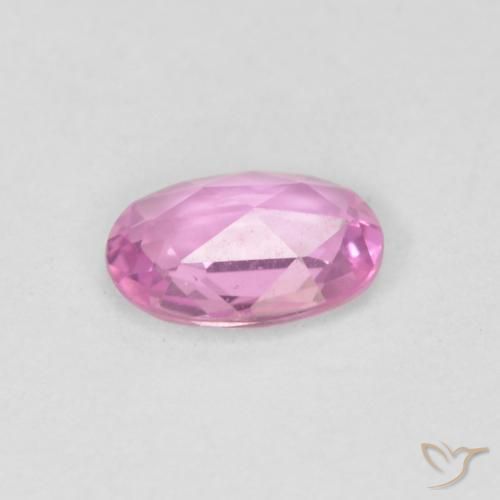 Safira Roxo Rosa Natural 0.47ct, oval, VVS